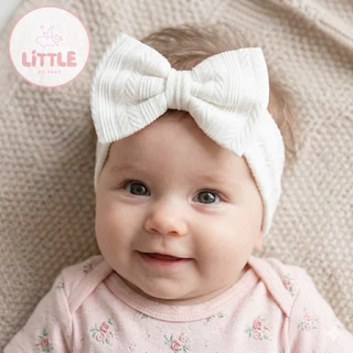 Little pcbaby ที่คาดผมเด็กอ่อน0-12เดือน hair bow โบว์ผ้าคาดหัวน่ารักๆ