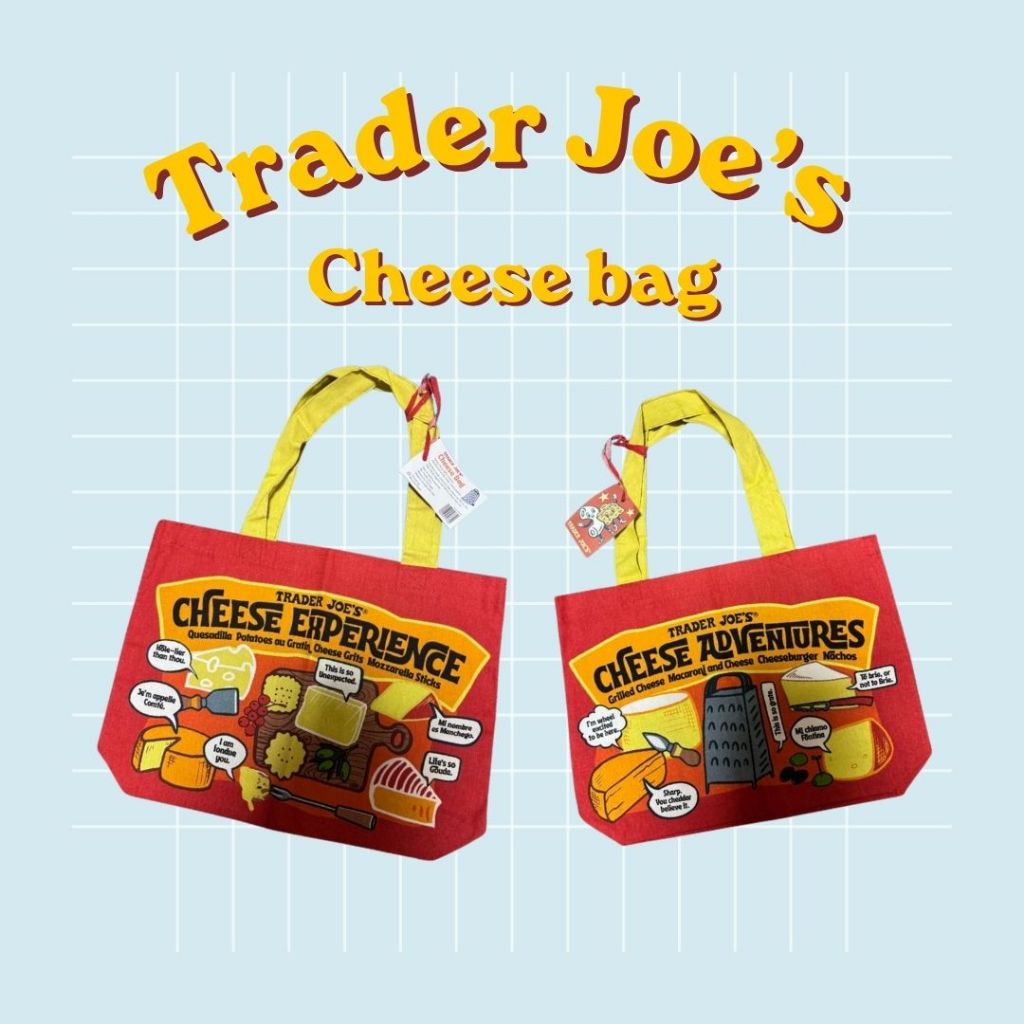 Trader Joe's Cheese bag ของแท้ สินค้าใหม่ ป้ายห้อย
