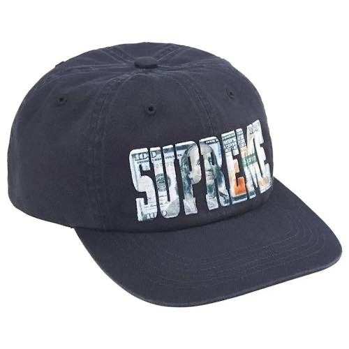 SUP MONEY LOGO 6 PANEL - NAVY