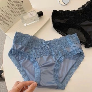 💗ขนาด M-XL💗 กางเกงในผู้หญิง กางเกงในลูกไม้ ผ้านุ่มระบายอากาศได้ดี เนื้อผ้าทอเรียบลื่น เซ็กซี่และทันสมัย