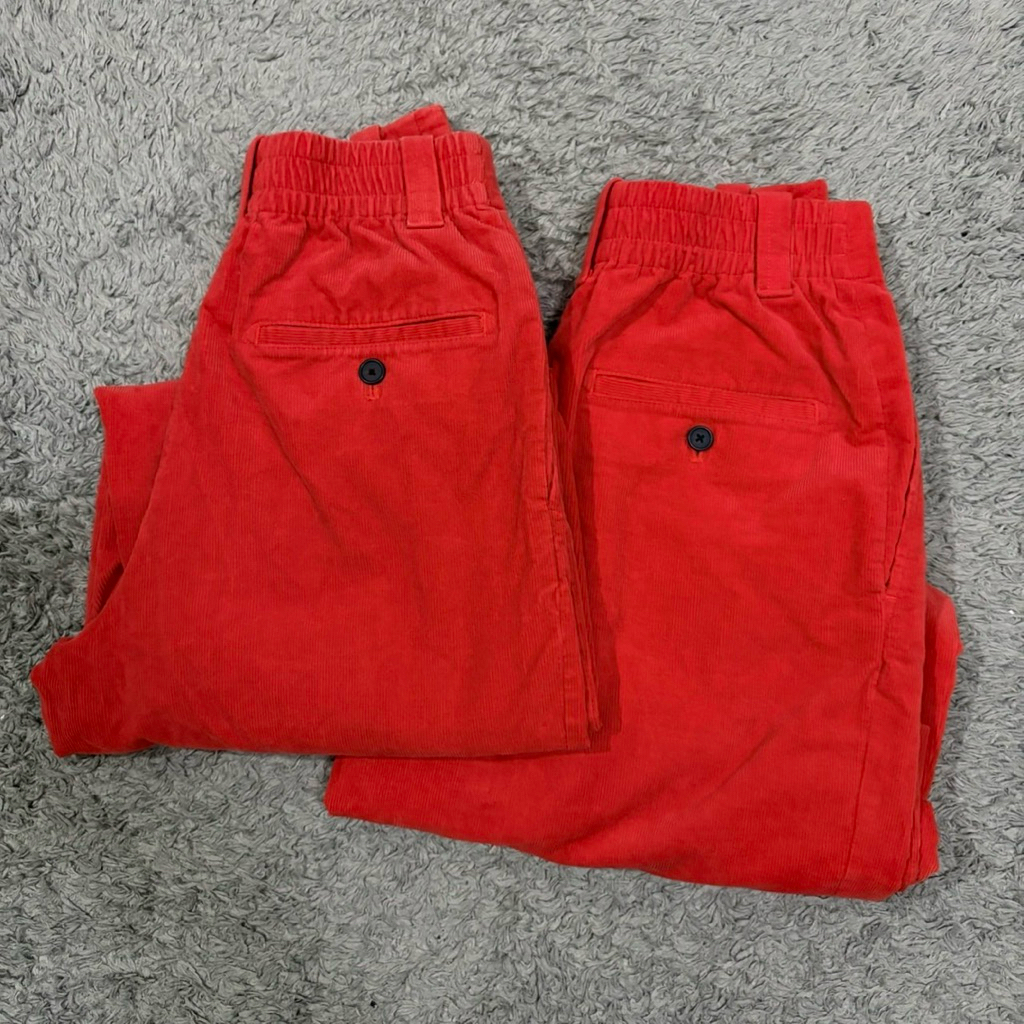 Uniqlo x Marni กางเกงขายาวผ้าลูกฟูก มือสอง ของแท้
