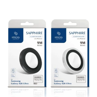 IMOS Sapphire ฟิล์มกระจกเลนส์กล้อง Galaxy S25 Ultra/S26 Ultra กันรอย 9H