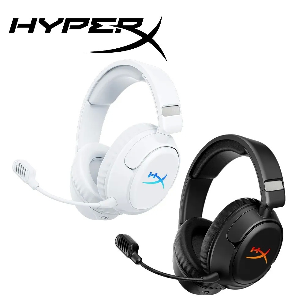 HEADSET (หูฟัง) HyperX CLOUD FLIGHT 2 WIRELESS WHITE (B5VC5AA)
