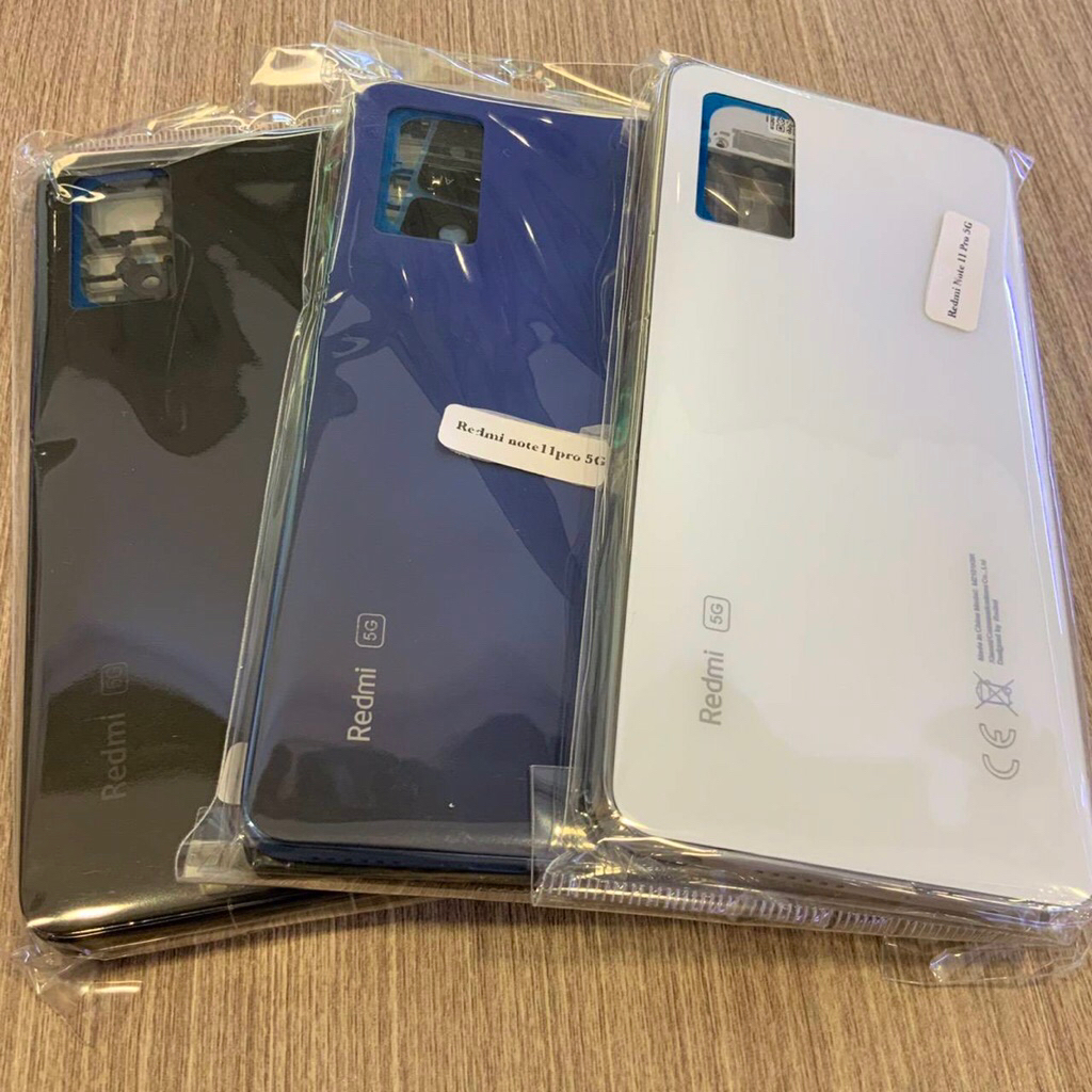 Body ชุดใช้สำหรับ Redmi Note 11 Pro 5G ฝาหลัง เลนส์กล้อง แกนกลาง ปุ่มสวิวข้าง back  cover มีโลโก้ hg