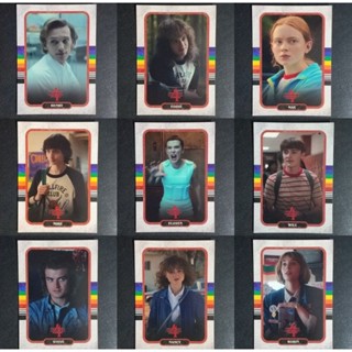 การ์ดใบเบส STRANGER THINGS 4 ZEROCOOL COLLECTIBLE TRADING CA…