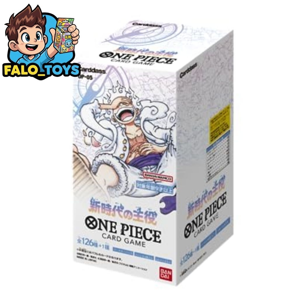 พร้อมส่ง one piece card game awakening of the new era ( OP - 05 ) japan original ( 1 box 24 ซอง )