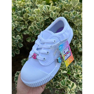 💦พร้อมส่ง💦CHAPPY ลิขสิทธ์แท้ รองเท้าผ้าใบหญิง รุ่น CB-001 Happy Bears หมีน่ารัก มี 31-42 รองเท้านักเรียน ผ้าใบพื้นสีชมพู