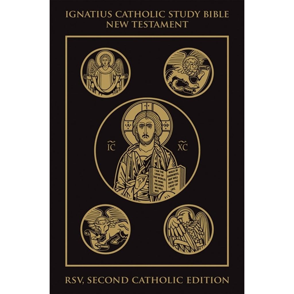 Ignatius Catholic Study Bible: New Testament (Bonded Leather – Illustrated) by Scott Hahn