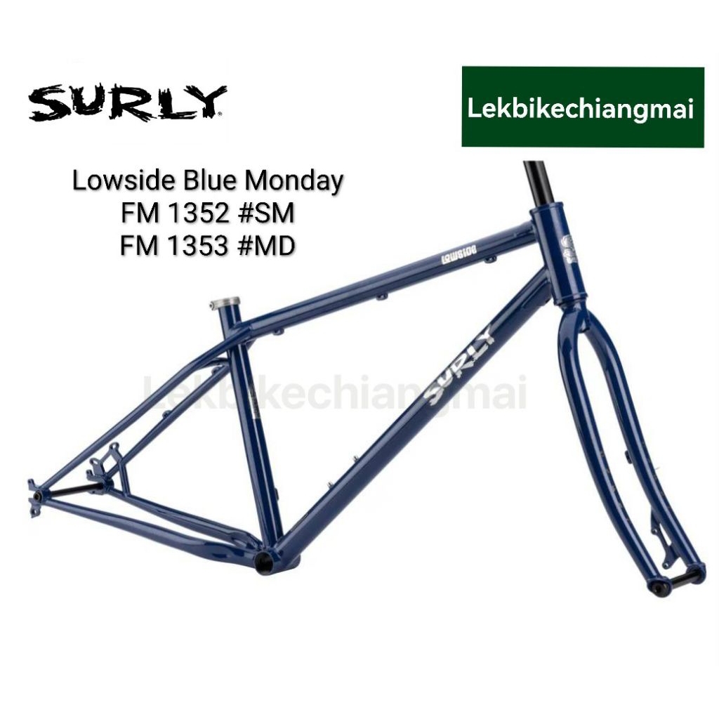 มาใหม่ปี 2026!!Surly Lowside Frameset - Blue Monday#SM,MD