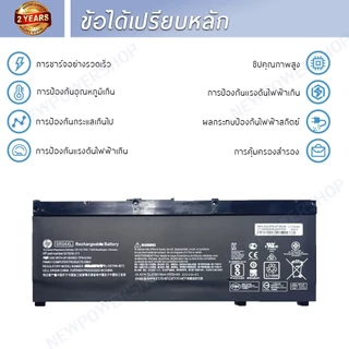 รับประกัน 2 ปี BATTERY HP SR04XL แบตเตอรี่ เอชพี Omen 15-CE 2018 Series แท้