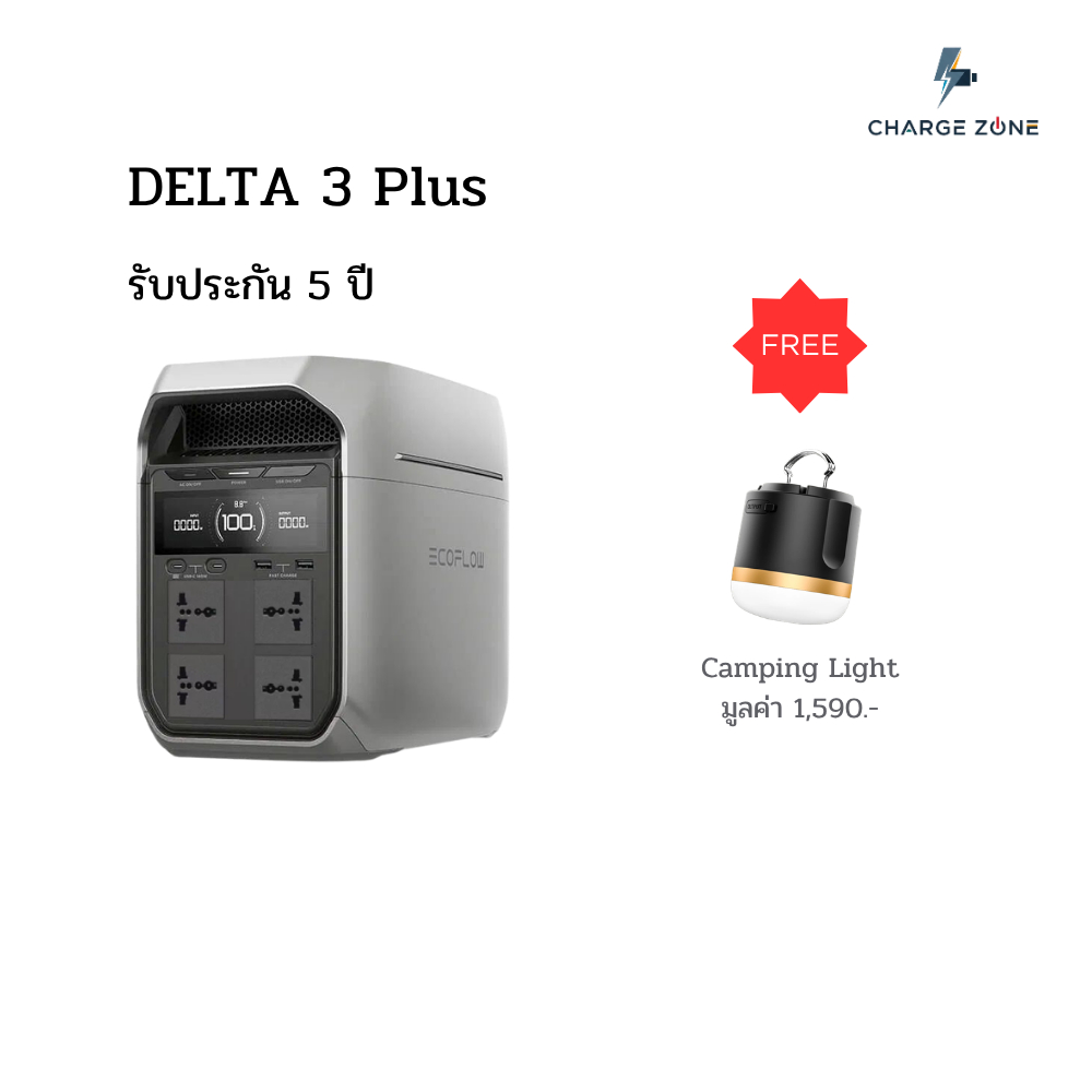 EcoFlow DELTA 3 Plus Portable Power Station