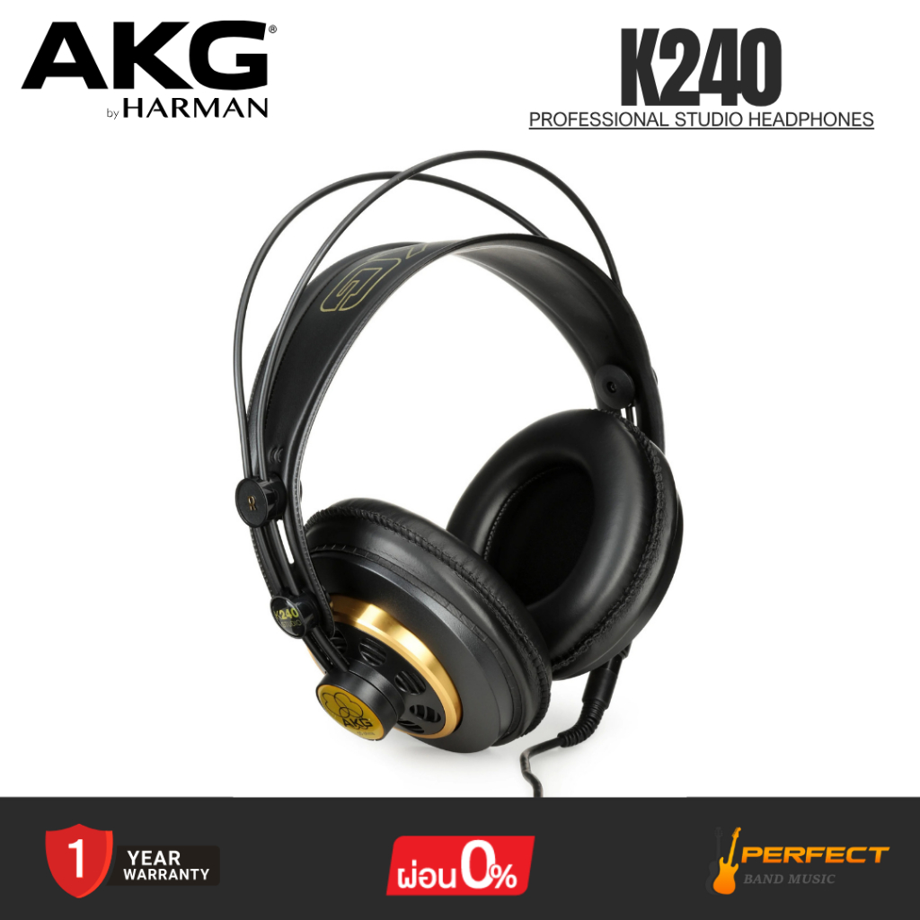 หูฟังมอนิเตอร์ AKG K240 Professional studio headphones * กรุณาสอบถามก่อนสั่งซื้อ *