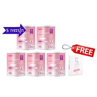 5 กระปุก ฟรี L3 1 กล่อง Momoko collegen  โมโมโก๊ะคอลาเจน ขนา…