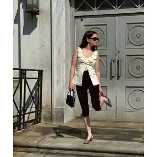พร้อมส่ง กางเกงสุดฮิต ทรงสวย !!!! Capri Pants เนื้อผ้าเทพ ผ่าข้างปลายขา