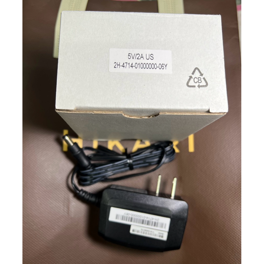 Adapter 5Vdc 2A เกรดA หัว 2.5 มิล