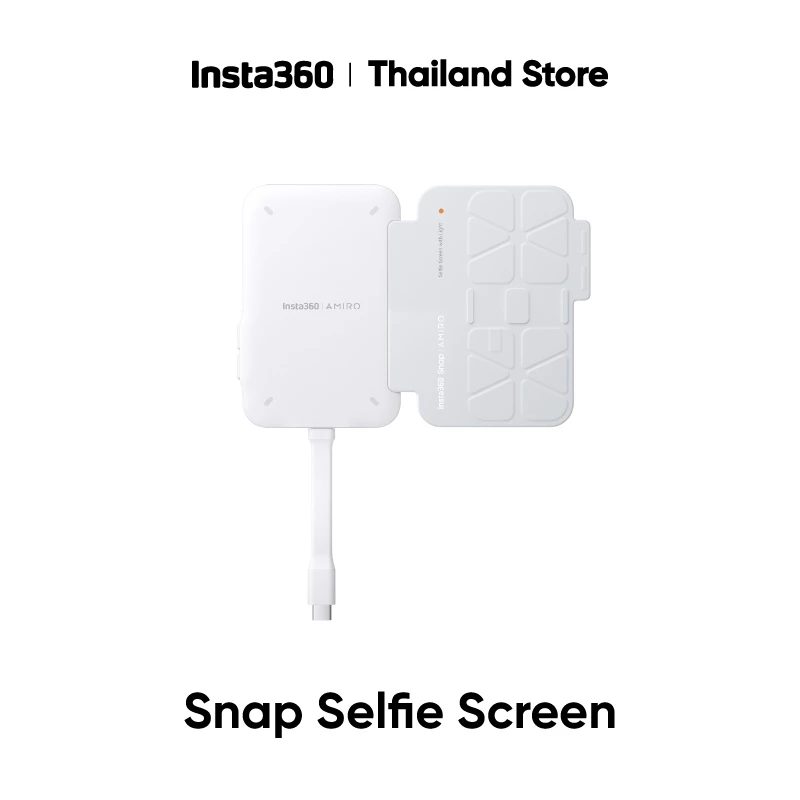 Insta360 Snap Selfie Screen (เช็ครุ่นมือถือที่รองรับก่อนนะคะ !) | หน้าจอเซลฟี่ | เซลฟี่ด้วยกล้องหลัง คมชัดกว่าเดิม thumbnail 5