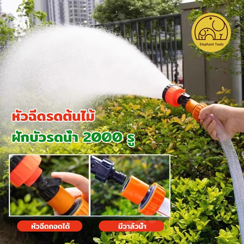 ฝักบัวรดน้ำ 1000 รู และ 2000 รู ขนาด 4หุน,5-6หุน ฝักบัวรดน้ำแคคตัส ฝักบัวรดน้ำบอนไซ ฝักบัวรดน้ำต้นไม้【พร้อมส่งในไทย】