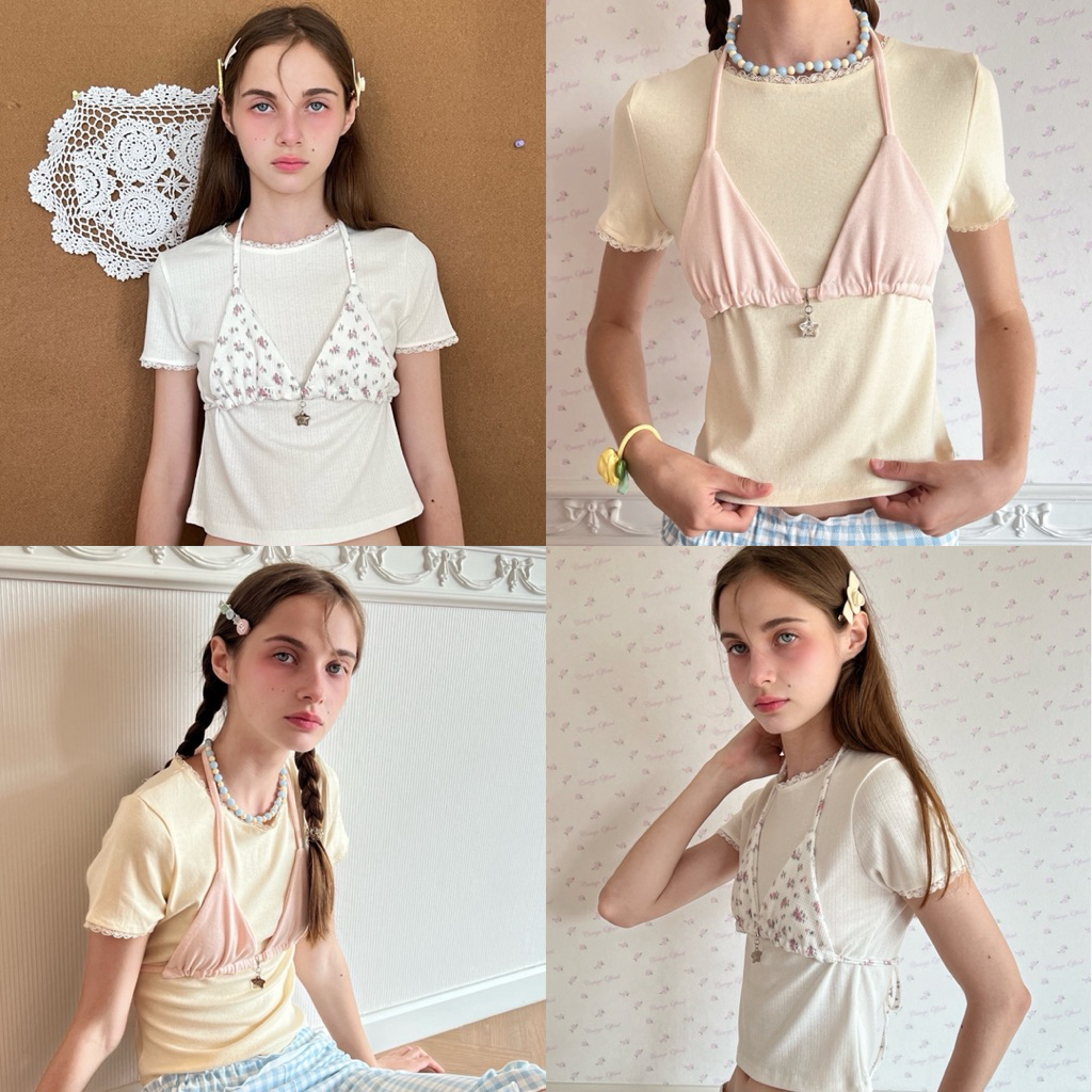 Cintage♡ CT2179 เซตเสื้อบราBisnie3251 👙