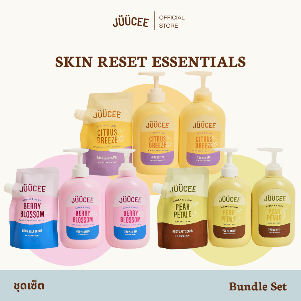 JUUCEE Skin Reset Essentials SET