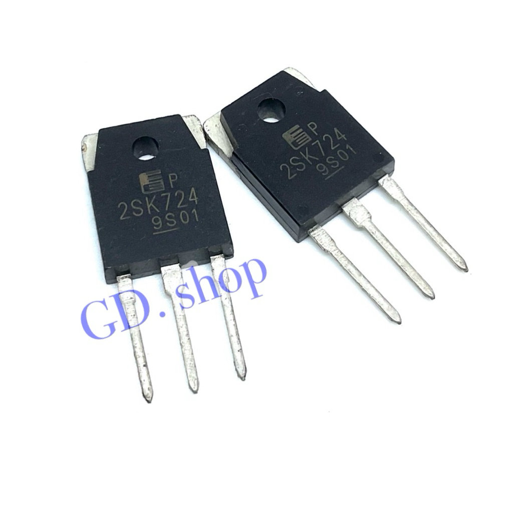 2SK724  MOSFET N-Chanal  TO 247  มอสเฟต ราคา1ตัว