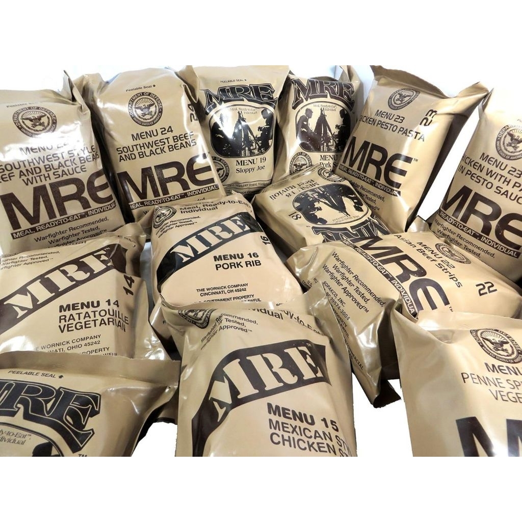 MRE U.S.MILITARY  Lot.รอบเทส 1/2026