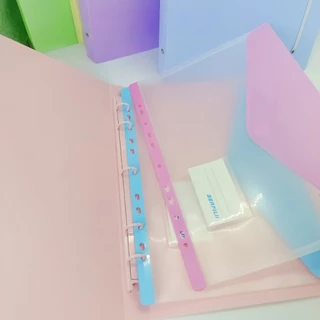 แฟ้มห่วง แฟ้ม 3/5รู ห่วง แบบ A4/F4 Ring Binder สำหรับจัดเก็บเอกสารแบบอาร์คไฟล์ ทำจาก PP