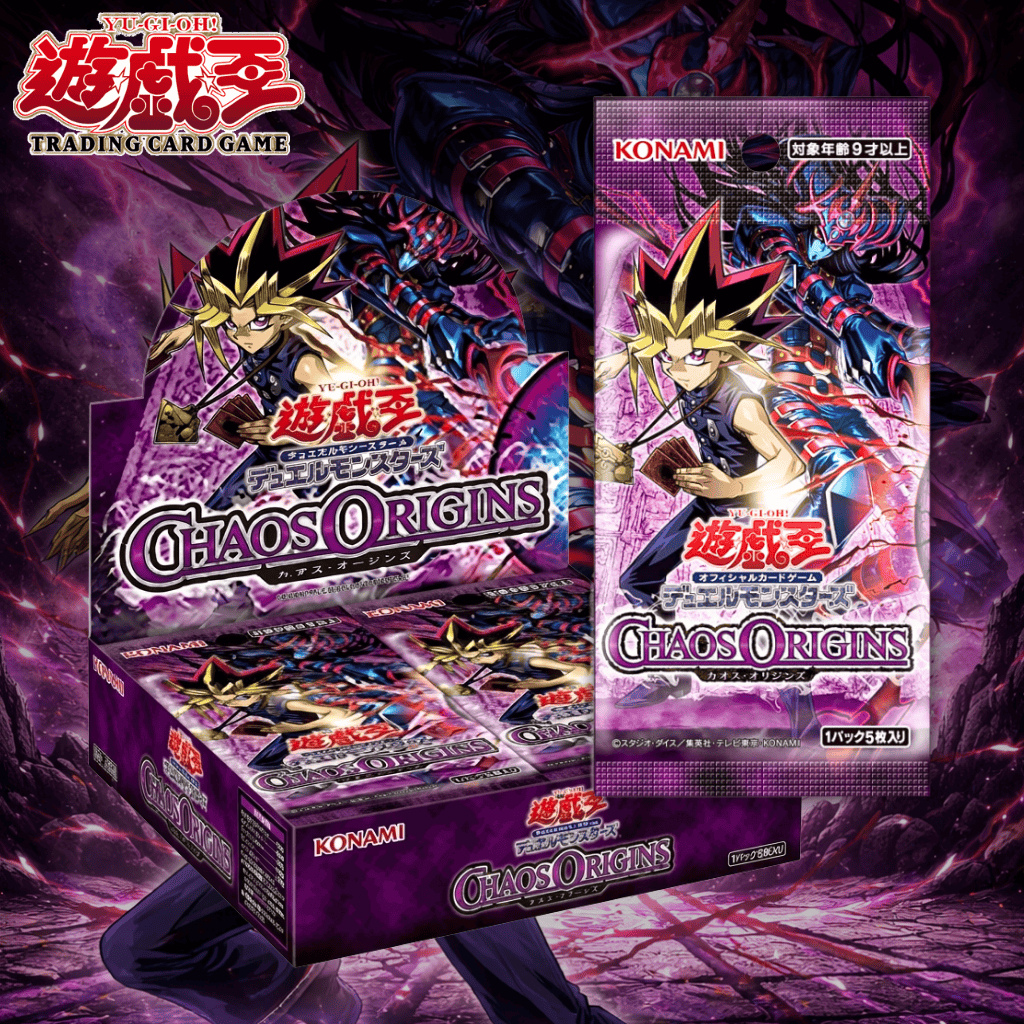 Yu-Gi-Oh! OCG Duel Monsters Chaos Origins Booster Pack | Official Konami Cards