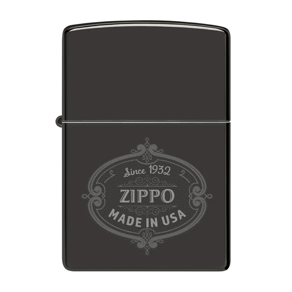 ซิปโป้ รุ่น 46945 Zippo Plaque Design ของแท้ รับประกันตลอดชีวิต นำเข้าและจำหน่ายโดยตัวแทนจำหน่าย