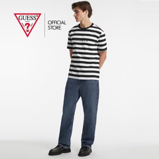 GUESS MEN เสื้อยืด รุ่น M4YI84K9XF1  สีดำ