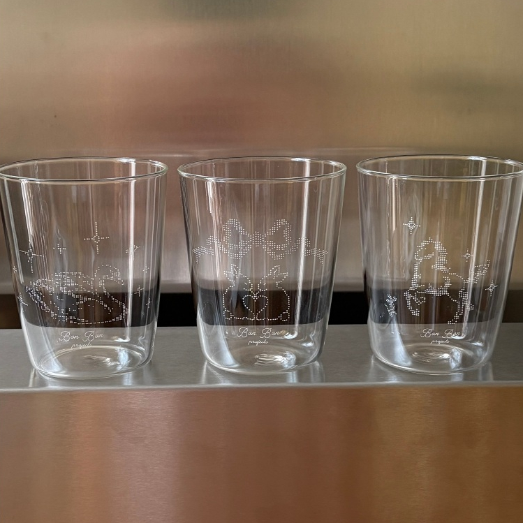 BON BON projects - Fairy Embroidery glass collection - แก้วลายปักแฟรี่เทล