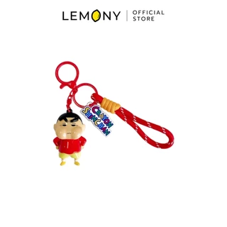 LEMONY พวงกุญแจชินจัง ซีรีส์ Wrist Strap Charm Crayon Shin-Chan Collection