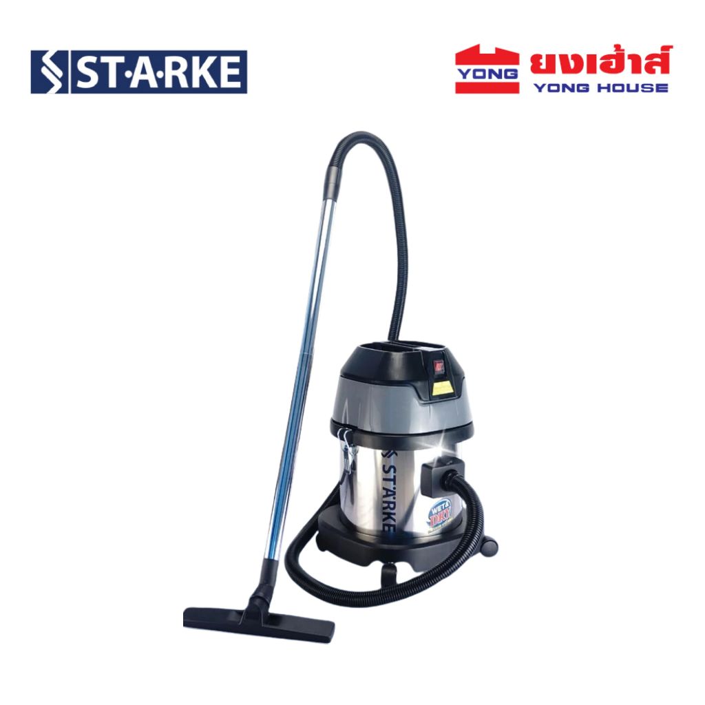 STARKE เครื่องดูดฝุ่นอุตสาหกรรม 220V 1000W รุ่น SK-CN-VC-515 เครื่องดูดฝุ่น ความจุ 15 ลิตร