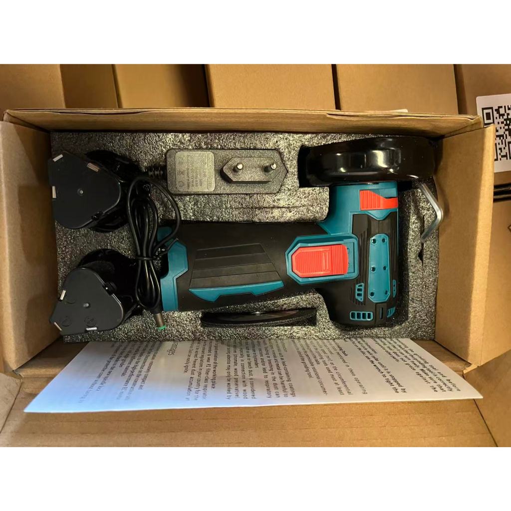159V หินเจียรไฟฟ้า เครื่องเจียร 3 นิ้ว เจียร์แบต เครื่องบดมุมมินิ Brushless เครื่องขัดไร้สาย แบตเตอรี่2ก้อน