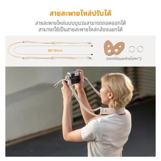 K&F CONCEPT กระเป๋ากล้อง Sling Bag 5Lน้ำหนักเบา พกพาง่าย ใส่ Mirrorless กล้องดิจิตอล ถ่ายภาพกลางแจ้ง