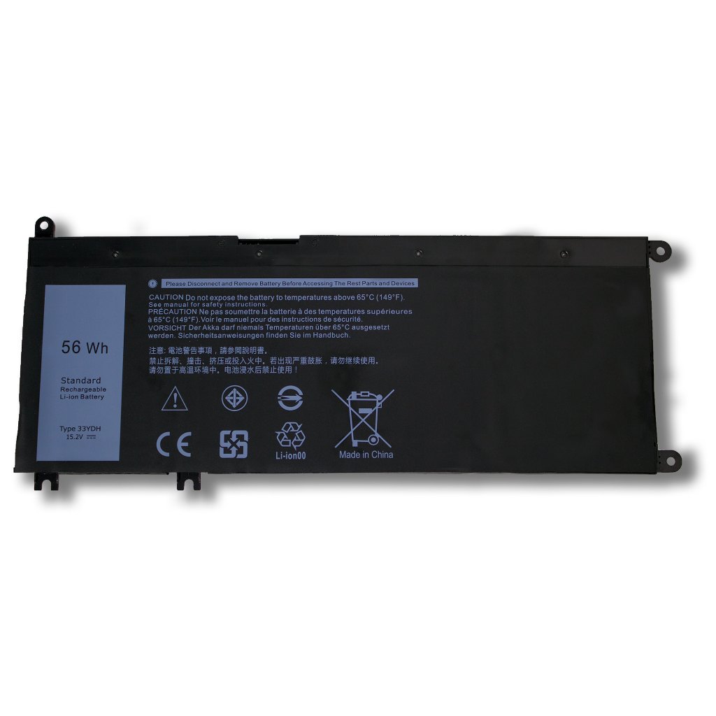 Dell Latitude 15.2 3380 3480 3490 Inspiron 3580 3590 7577 battery pack 33ydh 7586 v 56wh