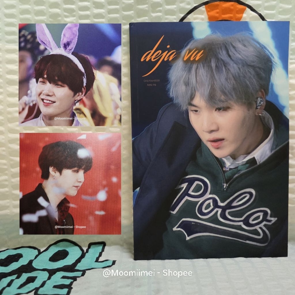 มินิโฟโต้บุ๊ค​ SUGA BTS (Fansite) มือสอง​ [deja vu]