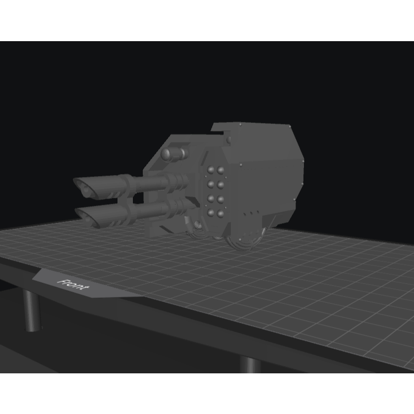 Missile Lancher Laser Gun Set