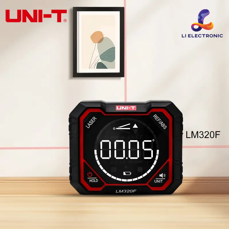 UNI-T LM320F (แท้ ส่งจากไทย)เครื่องวัดมุม ดิจิตอล เกจวัดมุมดิจิตอล วัดองศา Angle Meter