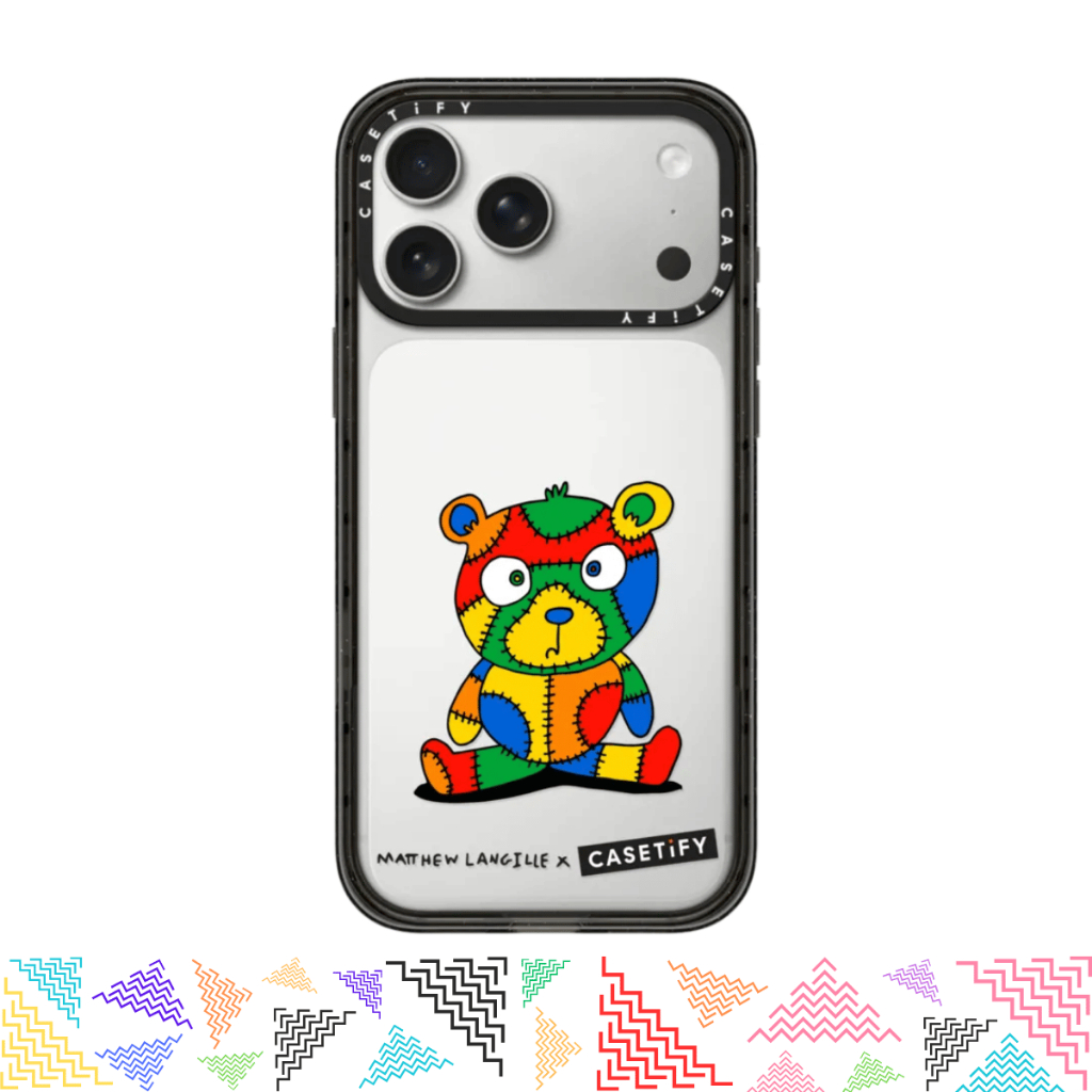 CASETiFY | Stitches the Bear by Matthew Langille [25134223][Matthew Langille] For iPhone Samsung แท้