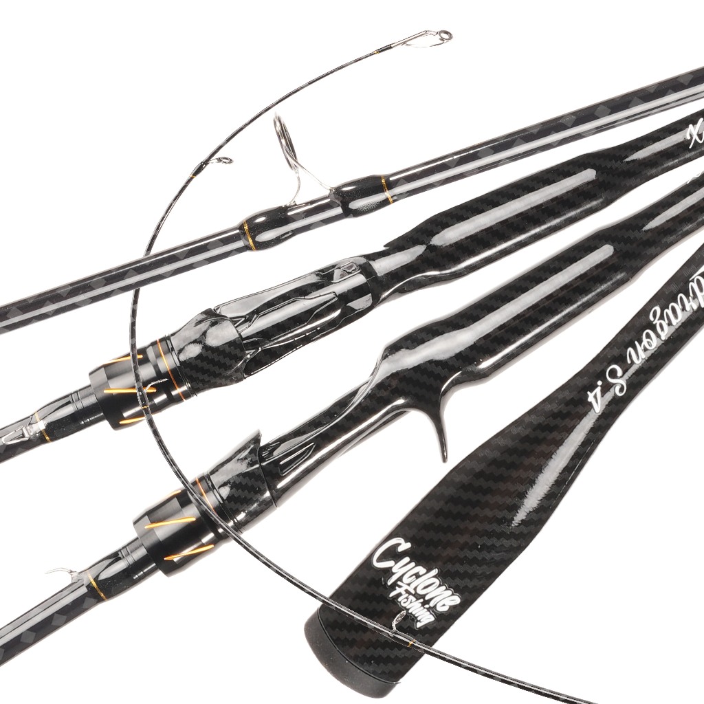 คันเบ็ด ML อันทรงพลังในตัว น้ำหนัก 10-20LB ด้ามจับตามหลักสรีรศาสตร์ ด้ามจับที่สะดวกสบาย มีสามขนาด