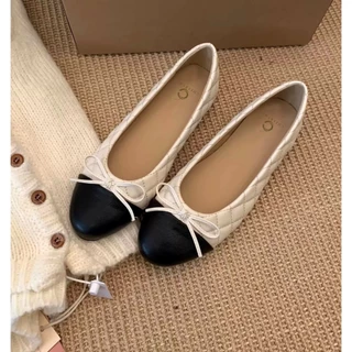 (ส่งด่วน !) CHERRYMU รุ่น Molly Shoes CM179 รองเท้าคัทชู รองเท้าทรงบัลเล่ต์ รองเท้าส้นเตี้ย
