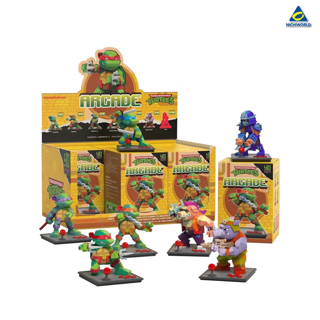 Mighty Jaxx กล่องสุ่ม เต่านินจา Retro Arcade Series รหัส MJNJ30001