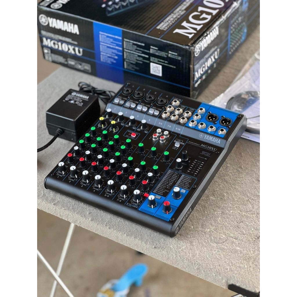 Yamaha MG10XU มิกเซอร์ 10 ช่อง USB เอฟเฟคในตัว ของแท้ เสียงโปร