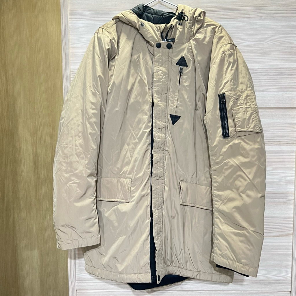 เสื้อกันหนาว กันละอองน้ำ giordano ไซส์ xl ของแท้ มือ2(มีตำหนิ)