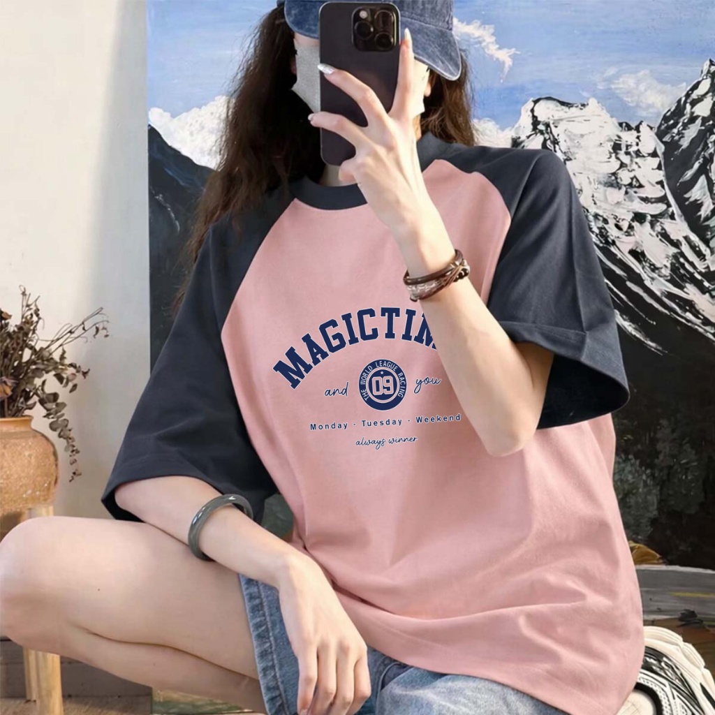 P-714 เสื้อยืดทูดโทนสีสันสดใส สตรีทแฟชั่น ใส่แล้วคูล มีสไตล์