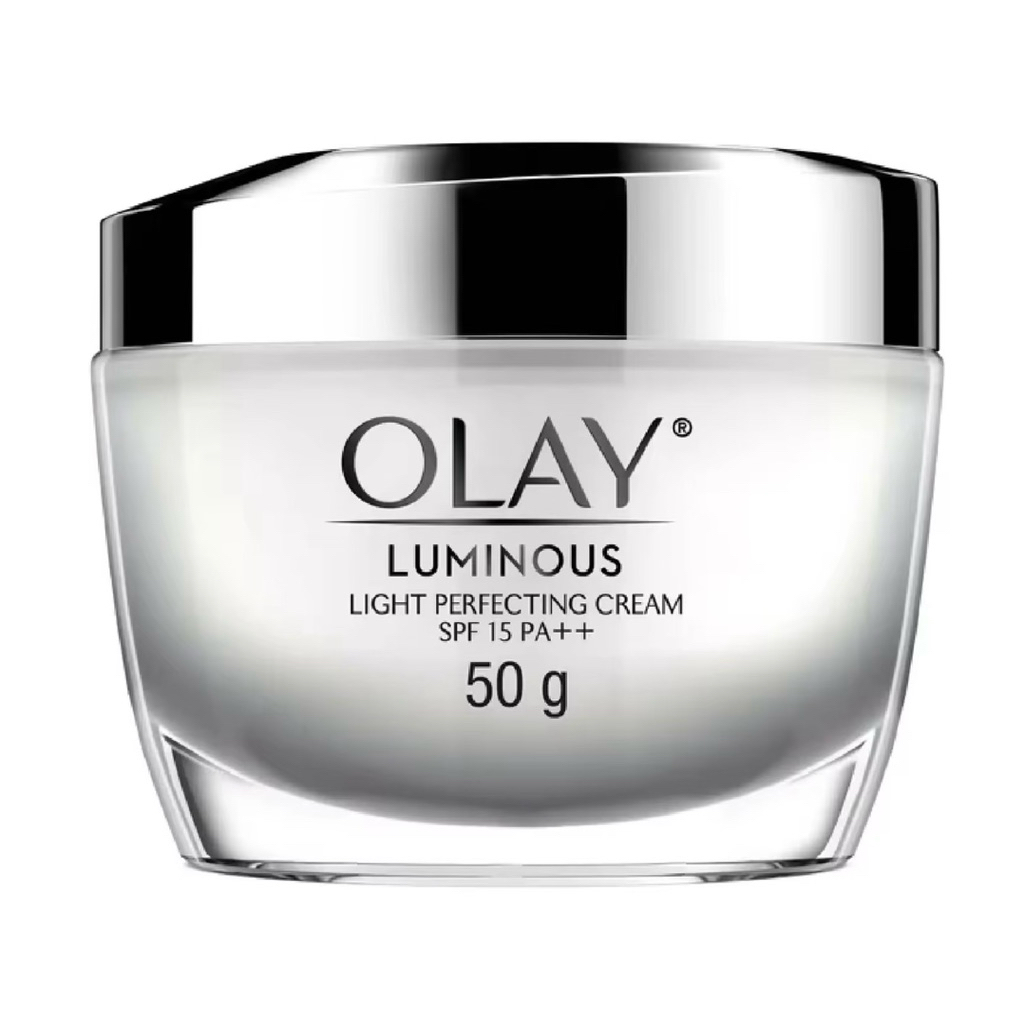 Olay Luminous Light Perfecting Day SPF 15 PA++ 50 กรัม โอเลย์ ลูมินัส ไลท์ เพอร์เฟคติ้ง เดย์ครีม 50 กรัม. ครีมกลางวัน