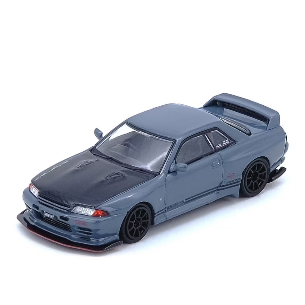 IN64-P32TS-STGP - INNO64 1/64 TOP SECRET R32 GT-R STEALTH GREY