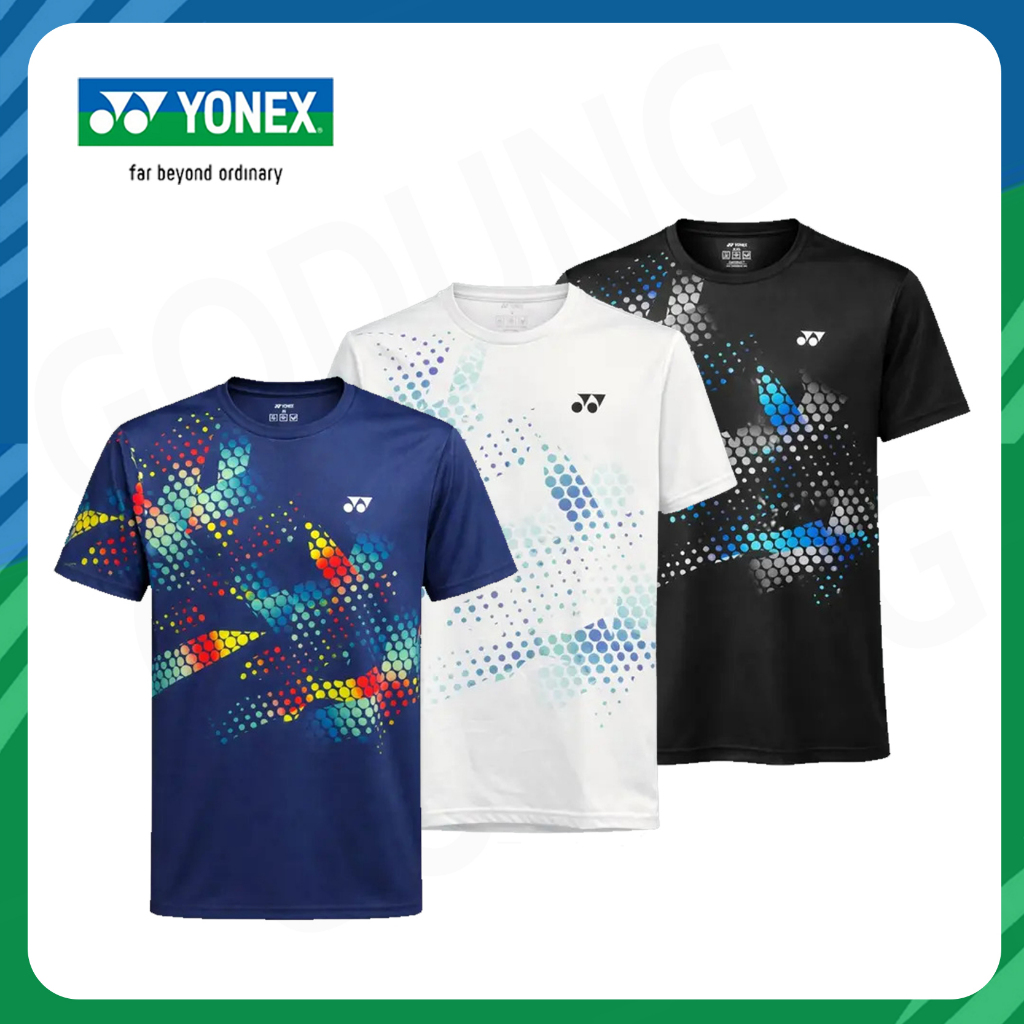 เสื้อแบดมินตัน Yonex รุ่น 3216/3235 Run Away (ของแท้ 100%) ใส่สบาย ไม่คัน เนื้อผ้าดี ระบายอากาศ