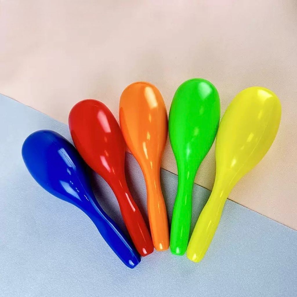 Maracas ลูกแซคงานวัสดุABSอย่างหนา ไข่เขย่า มาราคัส เครื่องดนตรี มือเขย่า มีหลายสีให้เลือก