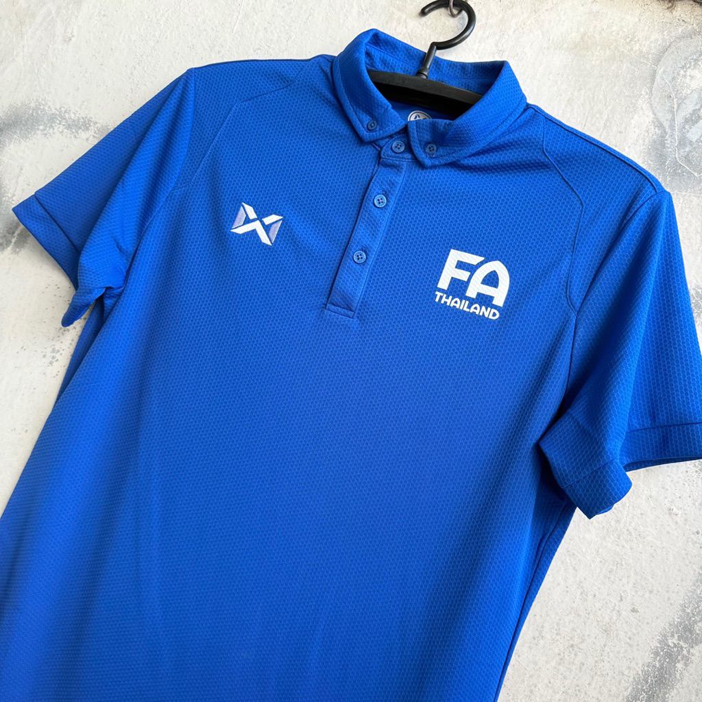 Warrix  เสื้อโปโลแขนสั้น โลโก้ FA THAILAND  รุ่น WA-3315/3324